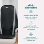 Asiento Masajeador Homedics Shiatsu con Calor para Espalda y Hombros - Image 7