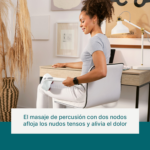 Masajeador de Mano con Percusión Homedics Portátil con Calor e Intensidad Variable - Image 5