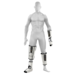 Masajeador de Compresión de Rodilla Homedics Modulair Blanco Con Calor - Image 4